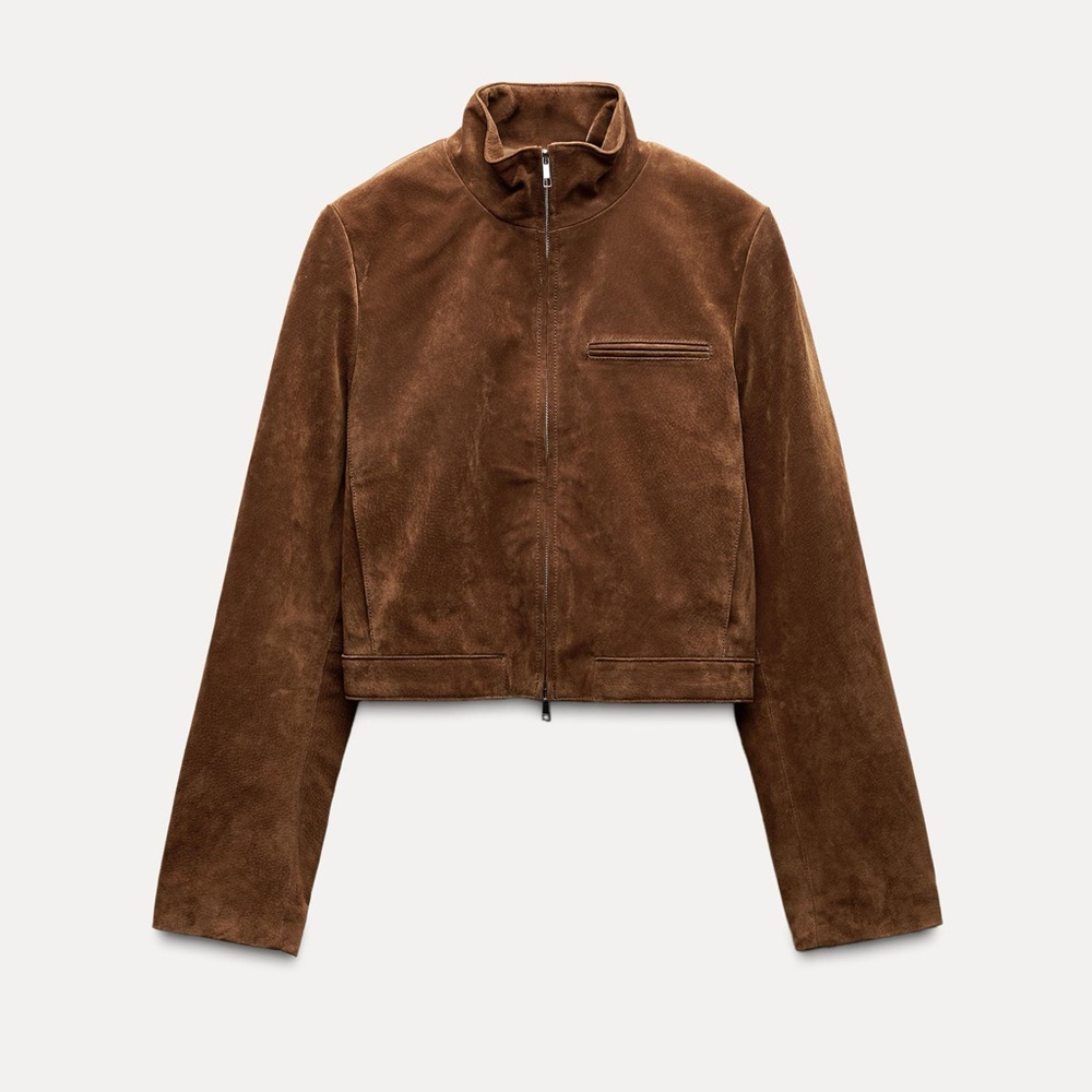 NWT Zara Suede Jacket *SOLD*